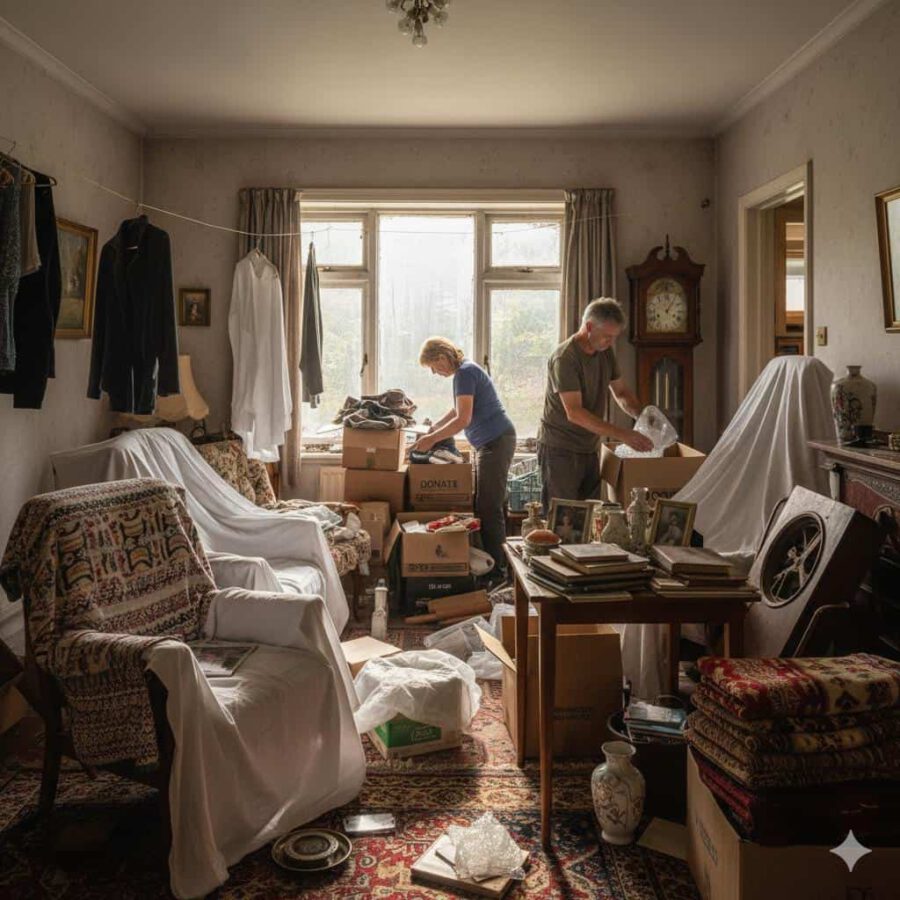 Haushalts Auflösung